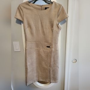 DKNY Suede Dress